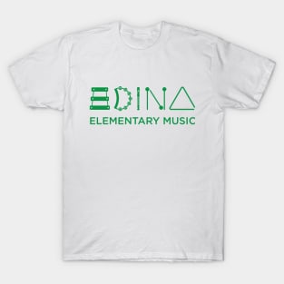 Green Edina Elementary MUSIC T-Shirt